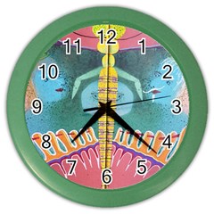 1 (188) Color Wall Clock by LeRoyJacks