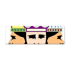 Comic-characters-eastern-magi-sages Sticker Bumper (100 Pack) by 99art