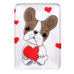 Animation-dog-cute-animate-comic Rectangular Glass Fridge Magnet (4 Pack)