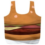 Hamburger-cheeseburger-burger-lunch Full Print Recycle Bag (XXXL) Front