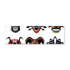 Tribal-masks-african-culture-set Sticker Bumper (100 Pack) by 99art