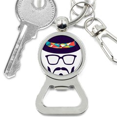 Party Hat Cartoon Bottle Opener Key Chain by 99art