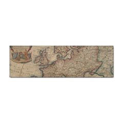 Old Vintage Classic Map Of Europe Sticker Bumper (10 Pack) by B30l