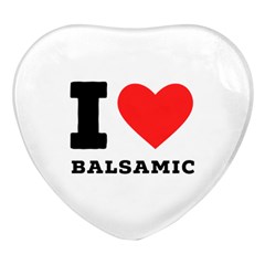 I Love Baci Heart Glass Fridge Magnet (4 Pack)