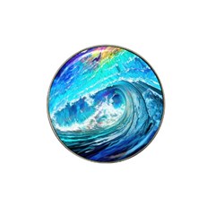 Tsunami Waves Ocean Sea Nautical Nature Water Painting Hat Clip Ball Marker (10 Pack) by Cowasu