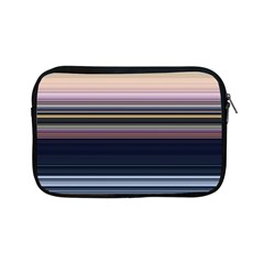 Horizontal Line Strokes Color Lines Apple Ipad Mini Zipper Cases by Bangk1t