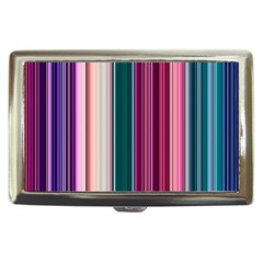 Vertical Line Color Lines Texture Cigarette Money Case by Bangk1t