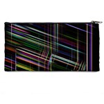 False Prismatic Black Background Pencil Case Back