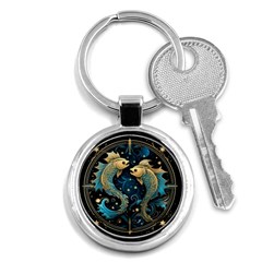 Fish Star Sign Key Chain (round) by Bangk1t