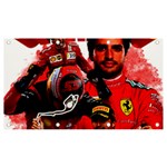 Carlos Sainz Banner and Sign 7  x 4  Front