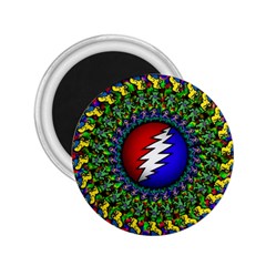 Grateful Dead Pattern 2 25  Magnets by Wav3s