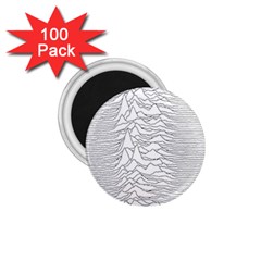 Joy Division Unknown Pleasures 1 75  Magnets (100 Pack)  by Wav3s