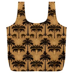 Camel Palm Tree Full Print Recycle Bag (xxl) by Vaneshop