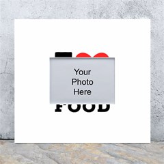 I Love Latin Food White Wall Photo Frame 5  X 7  by ilovewhateva