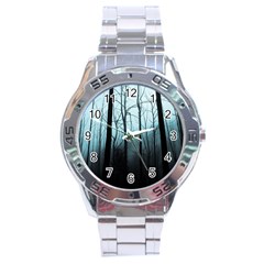 Tree Night Dark Forest Stainless Steel Analogue Watch by Vaneshop