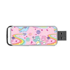 Bears Kawaii Pattern Portable Usb Flash (one Side) by Cowasu