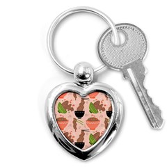 Japanese Street Food Soba Noodle In Bowl Key Chain (heart) by Cowasu