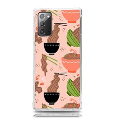 Japanese Street Food Soba Noodle In Bowl Samsung Galaxy Note 20 Tpu Uv Case by Cowasu