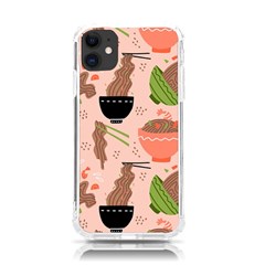 Japanese Street Food Soba Noodle In Bowl Iphone 11 Tpu Uv Print Case by Cowasu