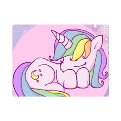 Unicorn Stitch Premium Plush Fleece Blanket (mini) by Bangk1t