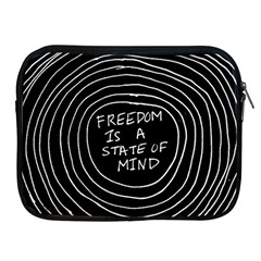 Psychedelic Art Freedom Is A State Of Mind Trippy Quotes Apple Ipad 2/3/4 Zipper Cases by Bangk1t