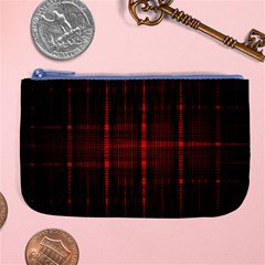 Black And Red Backgrounds Large Coin Purse by Amaryn4rt