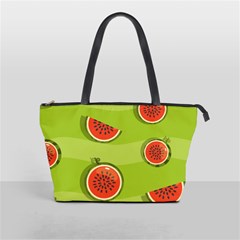 Seamless-background-with-watermelon-slices Classic Shoulder Handbag by uniart180623