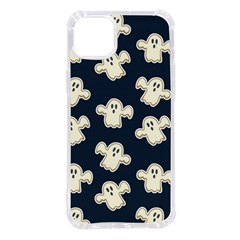 Hand-drawn-ghost-pattern Iphone 14 Plus Tpu Uv Print Case