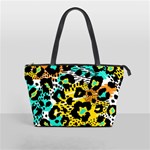 Seamless-leopard-wild-pattern-animal-print Classic Shoulder Handbag Front