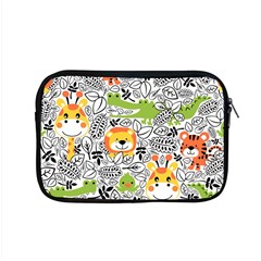 Seamless-pattern-with-wildlife-cartoon Apple Macbook Pro 15  Zipper Case by uniart180623