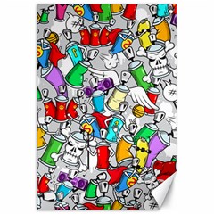 Graffiti-characters-seamless-pattern Canvas 20  X 30  by uniart180623