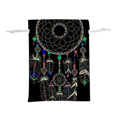 Dreamcatcher Magic Magical Lightweight Drawstring Pouch (l) by uniart180623