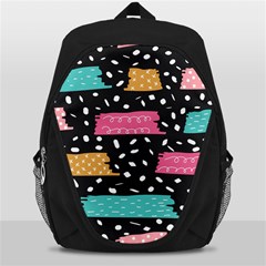 Art Pattern Design Wallpaper Background Print Patterns Backpack Bag by uniart180623