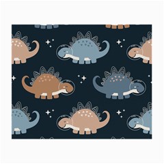 Dino Art Pattern Design Wallpaper Background Small Glasses Cloth by uniart180623