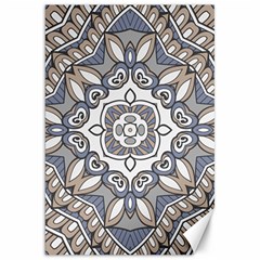 Flower Art Decorative Mandala Pattern Ornamental Canvas 20  X 30  by uniart180623