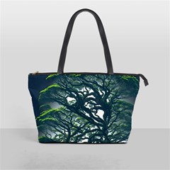 Tree Leaf Green Forest Wood Natural Nature Classic Shoulder Handbag by Ravend