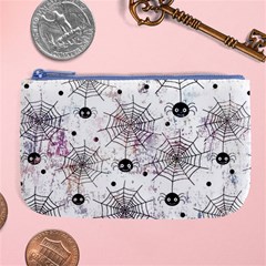 Creepy Spider Large Coin Purse by uniart180623