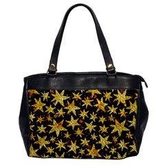 Shiny Glitter Stars Oversize Office Handbag