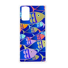 Sea Fish Illustrations Samsung Galaxy Note 20 Tpu Uv Case by Mariart