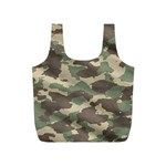 Camouflage Design Full Print Recycle Bag (S) Front