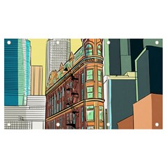 Building Urban Architecture Tower Banner And Sign 7  X 4  by Grandong