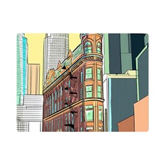 Building Urban Architecture Tower Premium Plush Fleece Blanket (mini) by Grandong