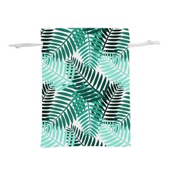 Background Pattern Texture Leaves Design Wallpaper Lightweight Drawstring Pouch (m) by pakminggu