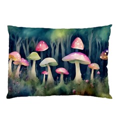 Mushroom Fungus Pillow Case (two Sides) by Ravend