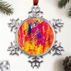 Various Colors Metal Large Snowflake Ornament