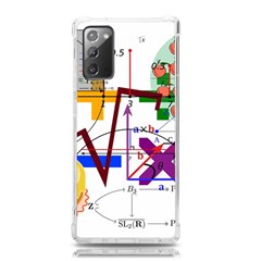 Mathematics Formula Physics School Samsung Galaxy Note 20 Tpu Uv Case by Grandong