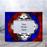 The Grateful Dead White Tabletop Photo Frame 4 x6  Front