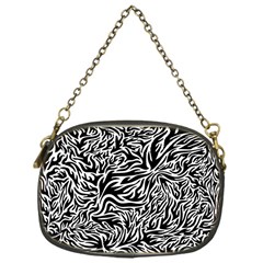 Flame Fire Pattern Digital Art Chain Purse (one Side) by Bedest