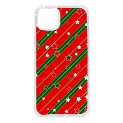 Christmas-paper-star-texture     - Iphone 14 Plus Tpu Uv Print Case