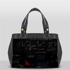 Math Mathematics Pattern Oversize Office Handbag by pakminggu